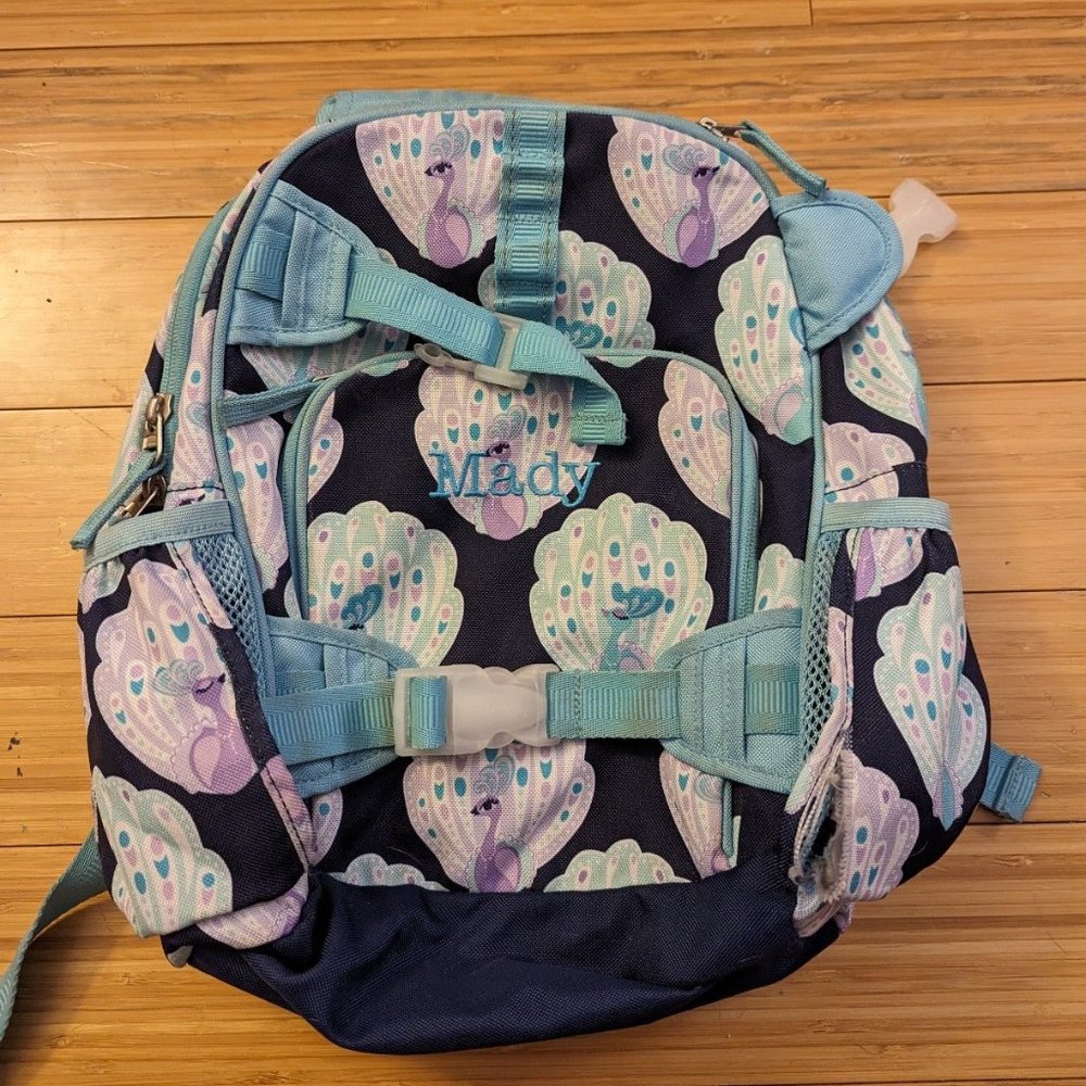 Pottery Barn Kids backpack personalized "mady"